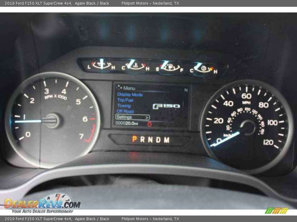 2019 Ford F150 XLT SuperCrew 4x4 Agate Black / Black Photo #31