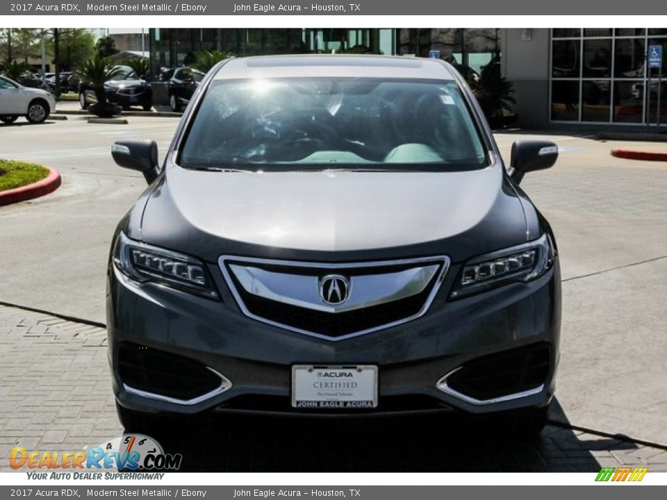 2017 Acura RDX Modern Steel Metallic / Ebony Photo #2