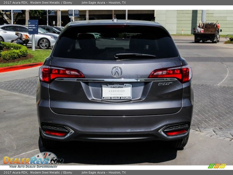 2017 Acura RDX Modern Steel Metallic / Ebony Photo #6