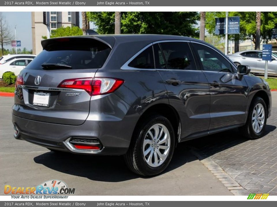 2017 Acura RDX Modern Steel Metallic / Ebony Photo #7