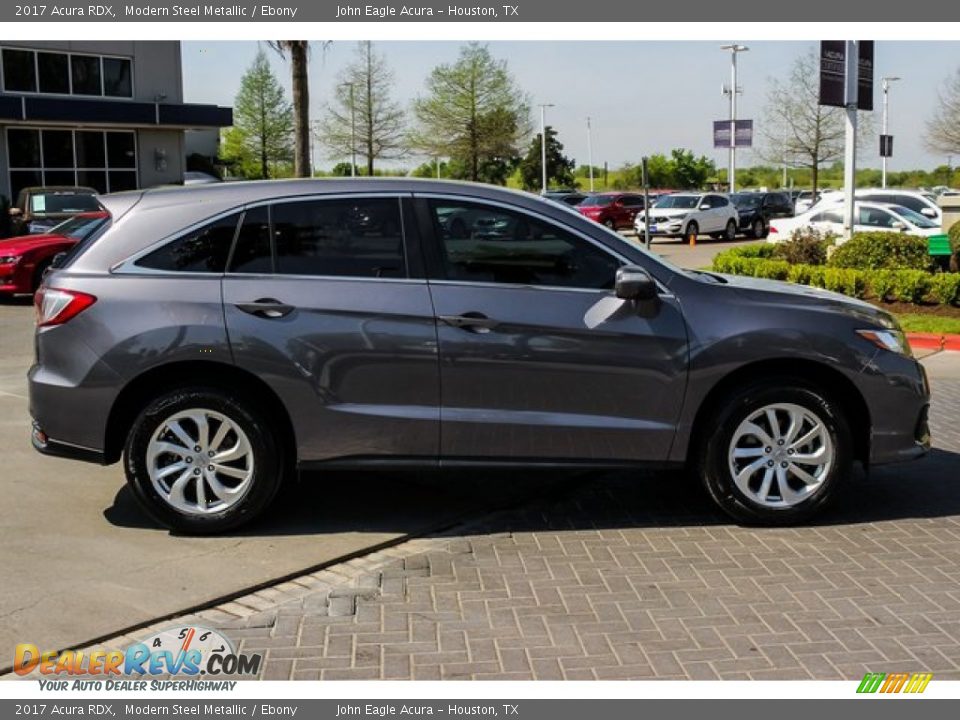 2017 Acura RDX Modern Steel Metallic / Ebony Photo #8
