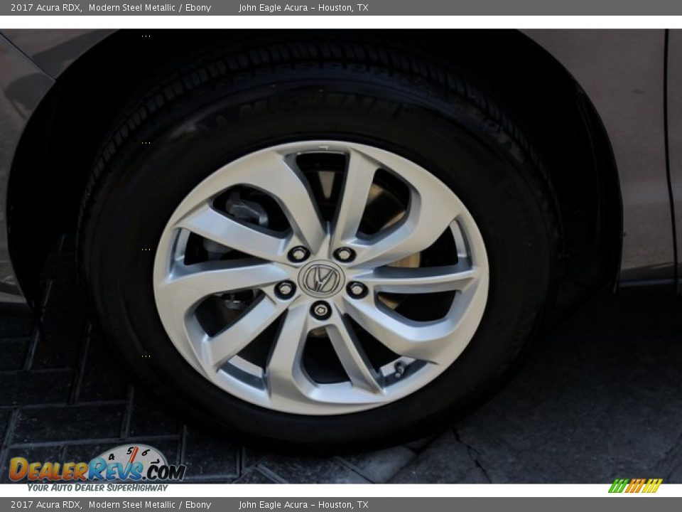 2017 Acura RDX Modern Steel Metallic / Ebony Photo #13