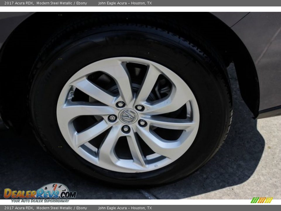 2017 Acura RDX Modern Steel Metallic / Ebony Photo #14