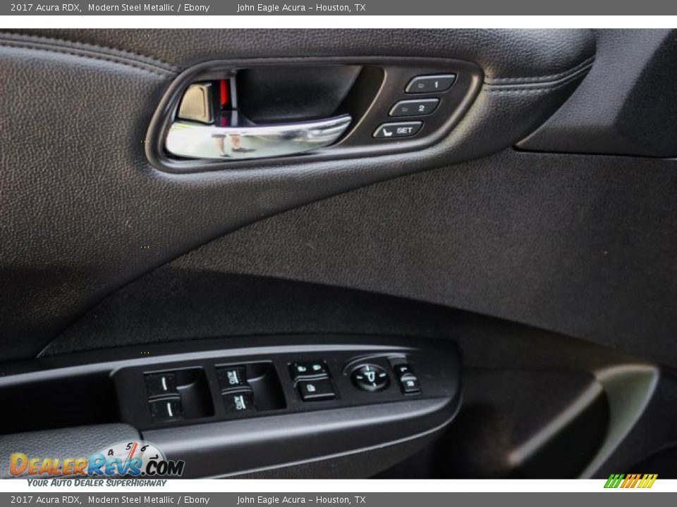 2017 Acura RDX Modern Steel Metallic / Ebony Photo #15