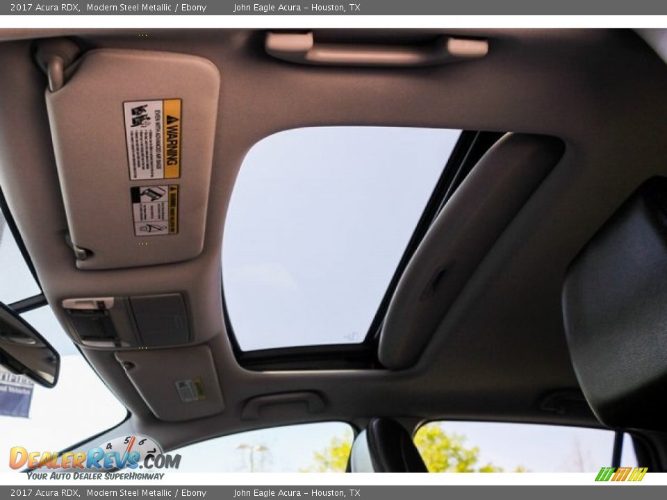 2017 Acura RDX Modern Steel Metallic / Ebony Photo #17