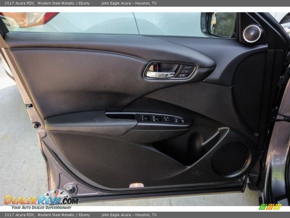 2017 Acura RDX Modern Steel Metallic / Ebony Photo #18