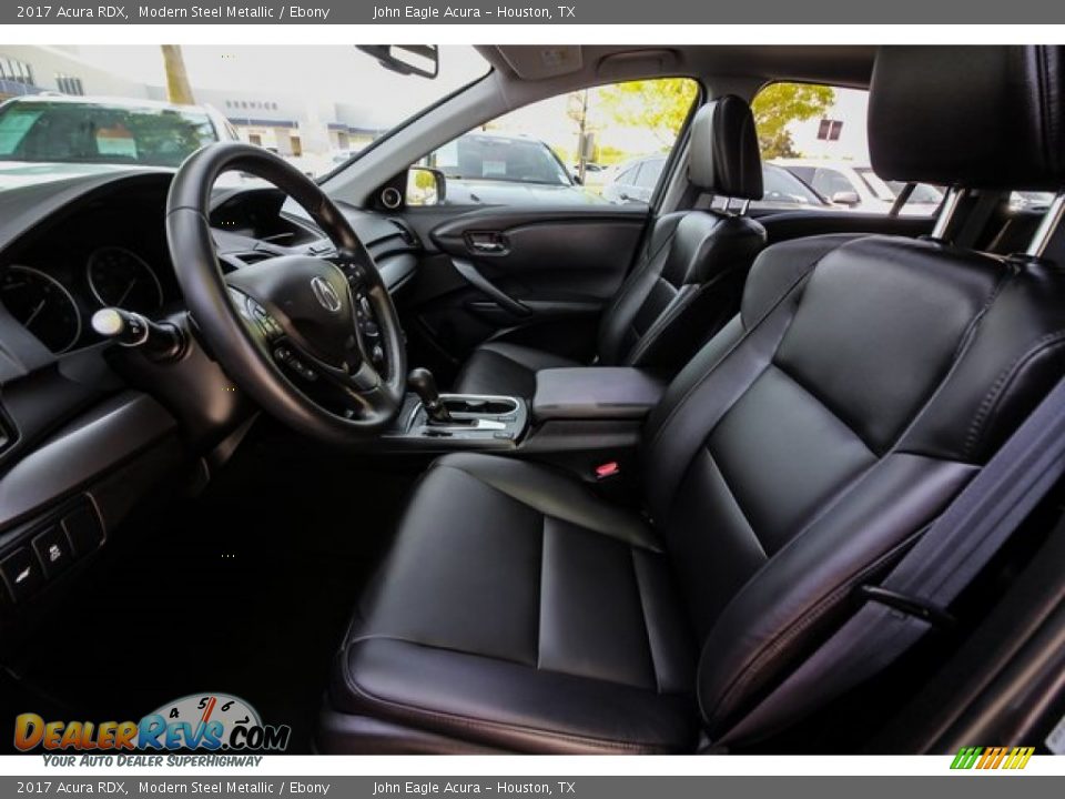 2017 Acura RDX Modern Steel Metallic / Ebony Photo #19