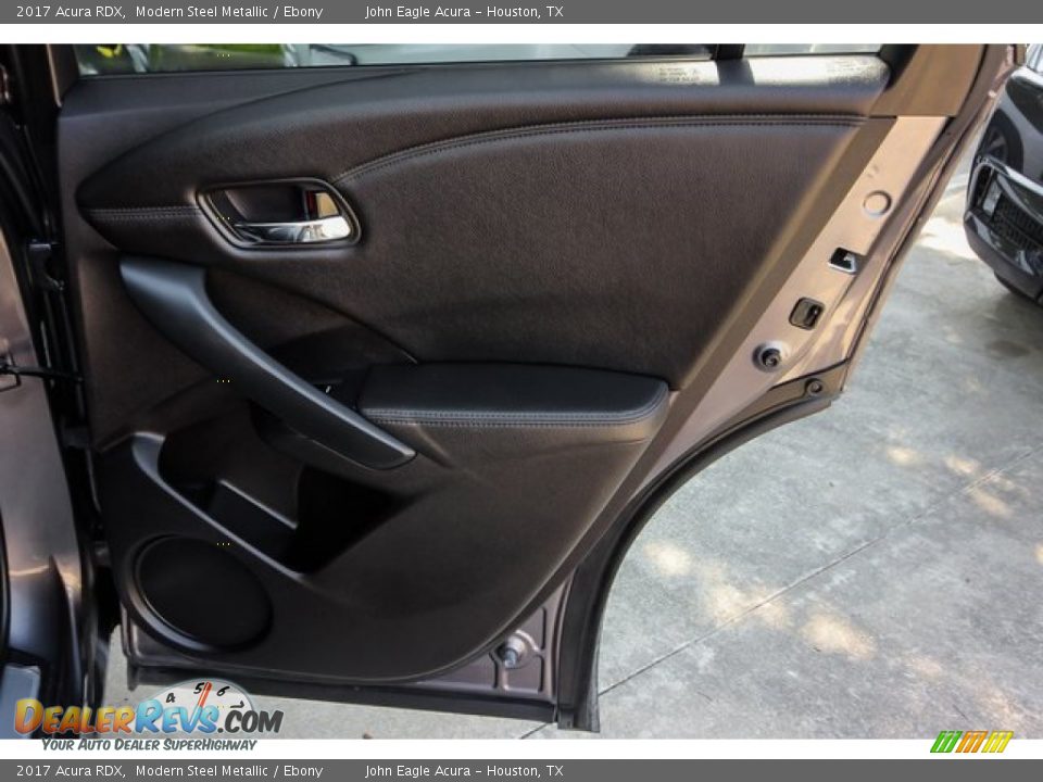 2017 Acura RDX Modern Steel Metallic / Ebony Photo #23