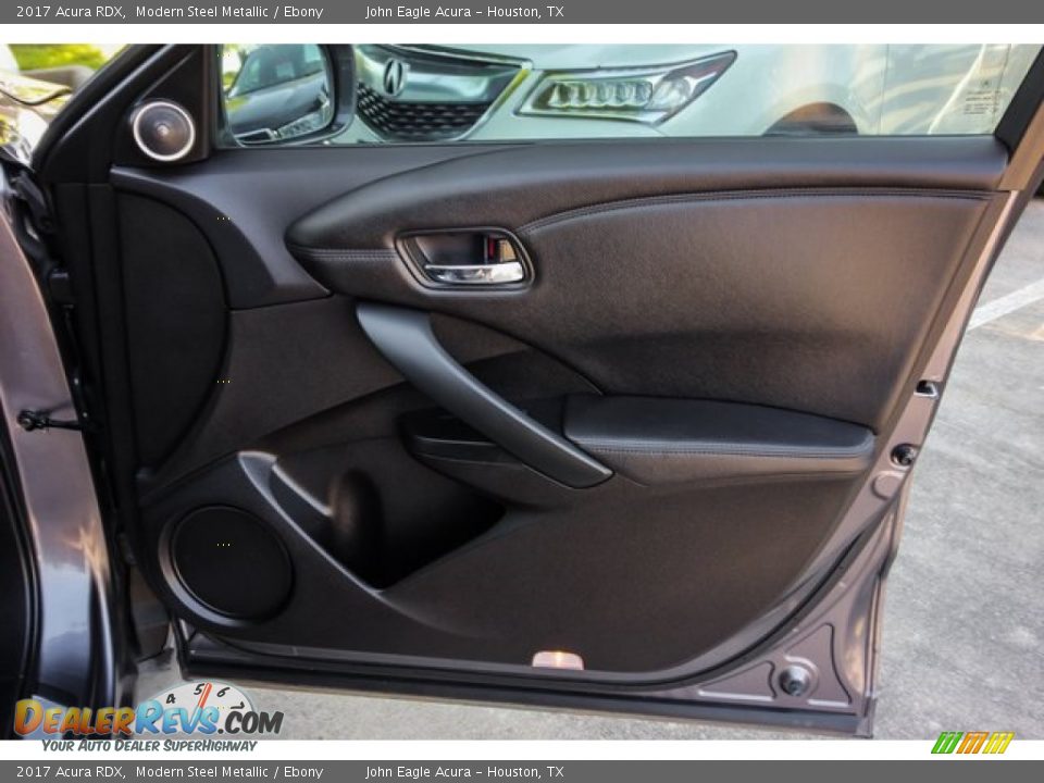 2017 Acura RDX Modern Steel Metallic / Ebony Photo #25