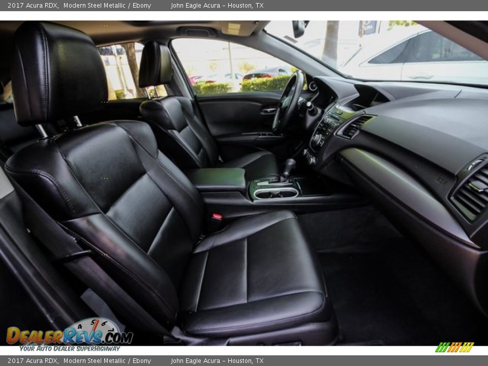 2017 Acura RDX Modern Steel Metallic / Ebony Photo #26