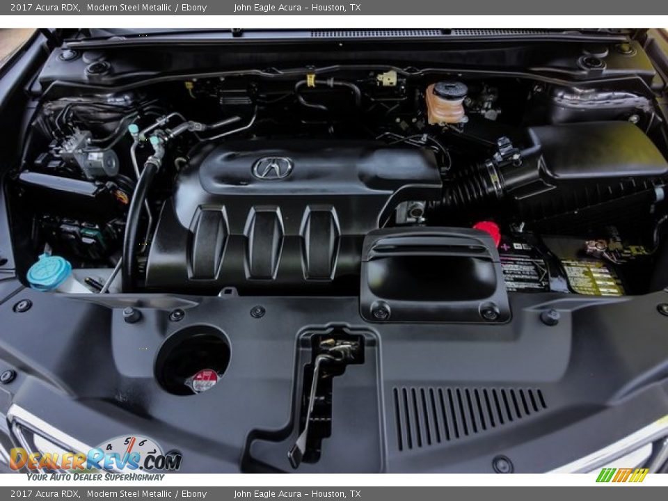 2017 Acura RDX Modern Steel Metallic / Ebony Photo #27