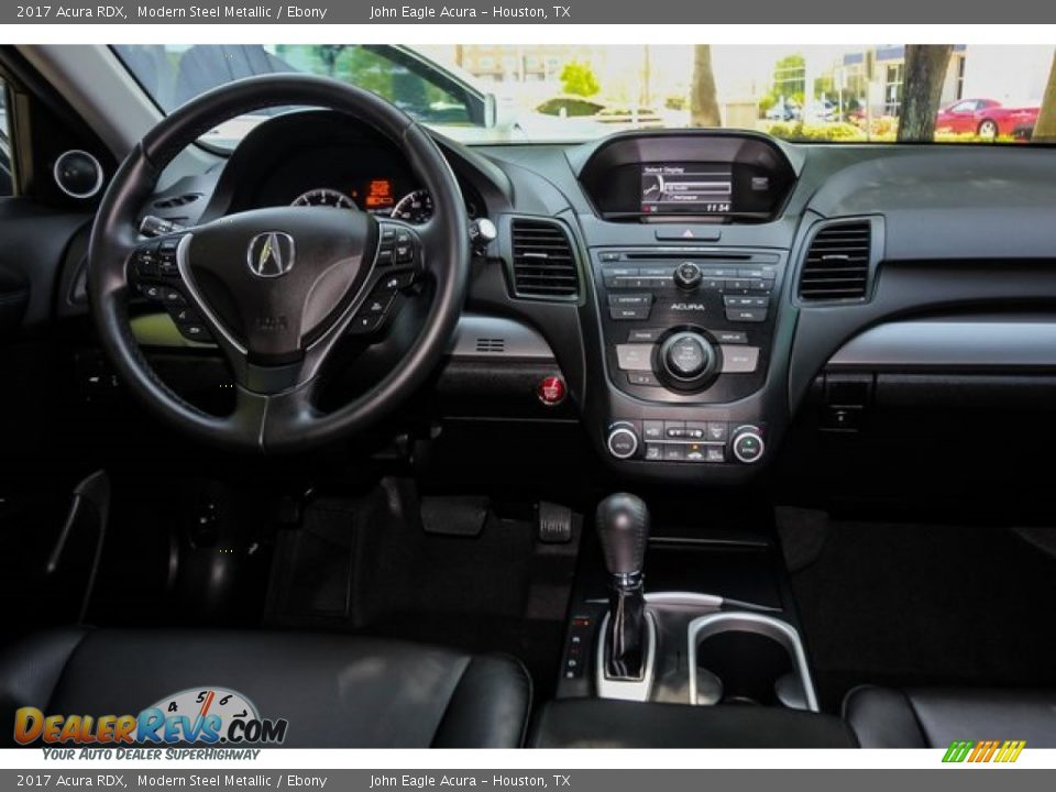 2017 Acura RDX Modern Steel Metallic / Ebony Photo #28