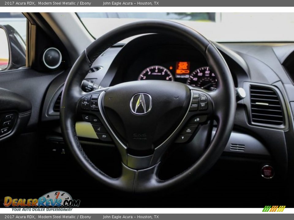 2017 Acura RDX Modern Steel Metallic / Ebony Photo #32