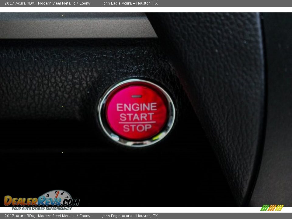 2017 Acura RDX Modern Steel Metallic / Ebony Photo #34