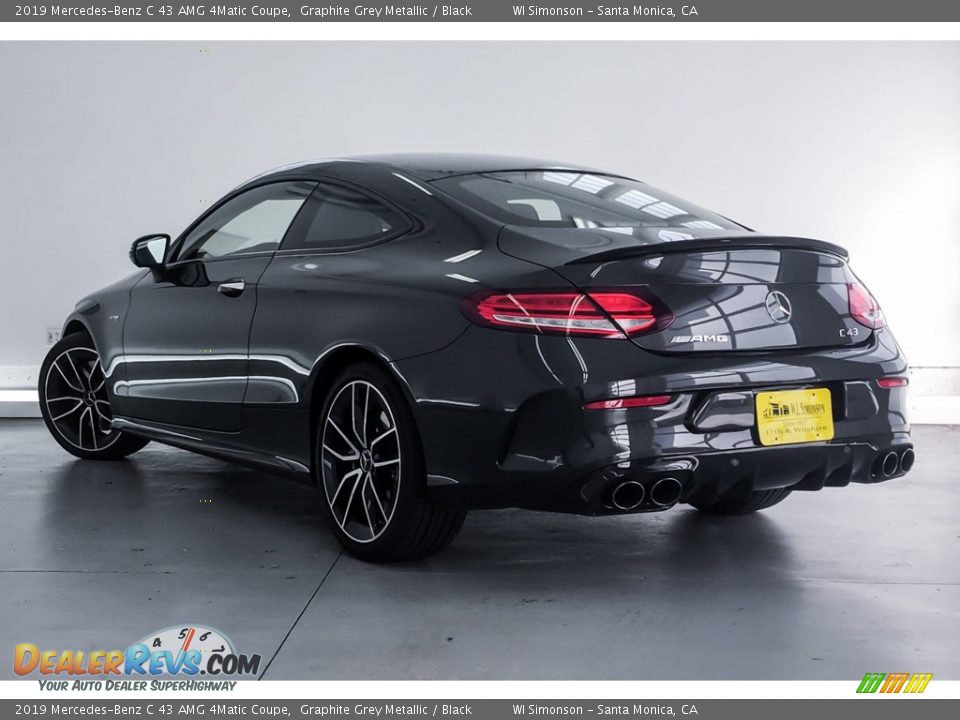 2019 Mercedes-Benz C 43 AMG 4Matic Coupe Graphite Grey Metallic / Black Photo #2