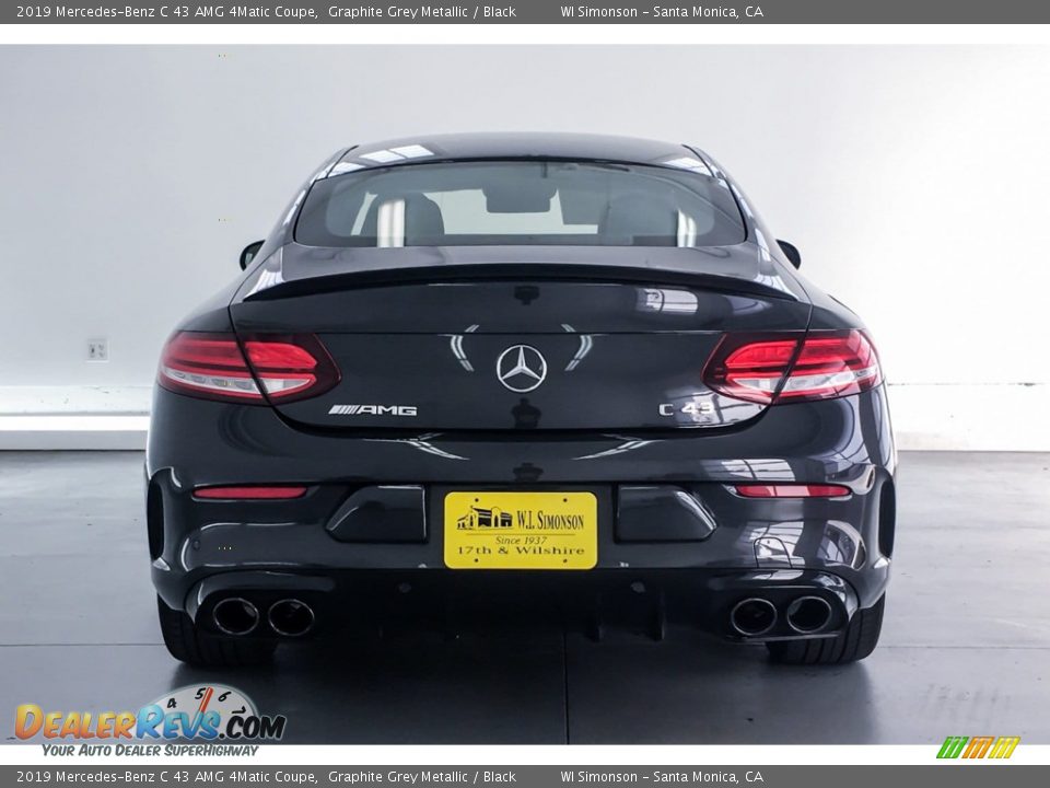 2019 Mercedes-Benz C 43 AMG 4Matic Coupe Graphite Grey Metallic / Black Photo #3