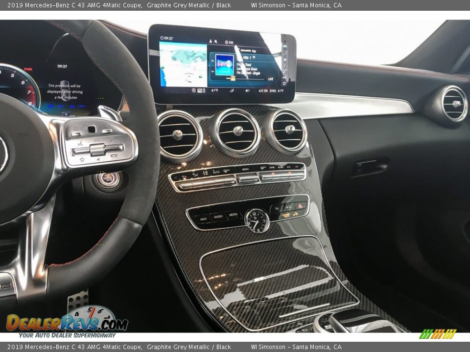 2019 Mercedes-Benz C 43 AMG 4Matic Coupe Graphite Grey Metallic / Black Photo #6