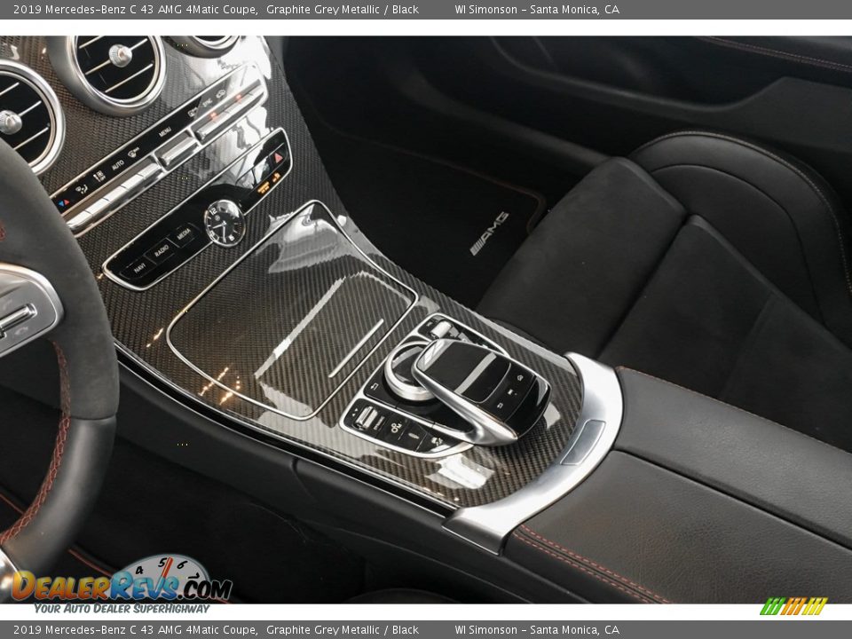 2019 Mercedes-Benz C 43 AMG 4Matic Coupe Graphite Grey Metallic / Black Photo #7