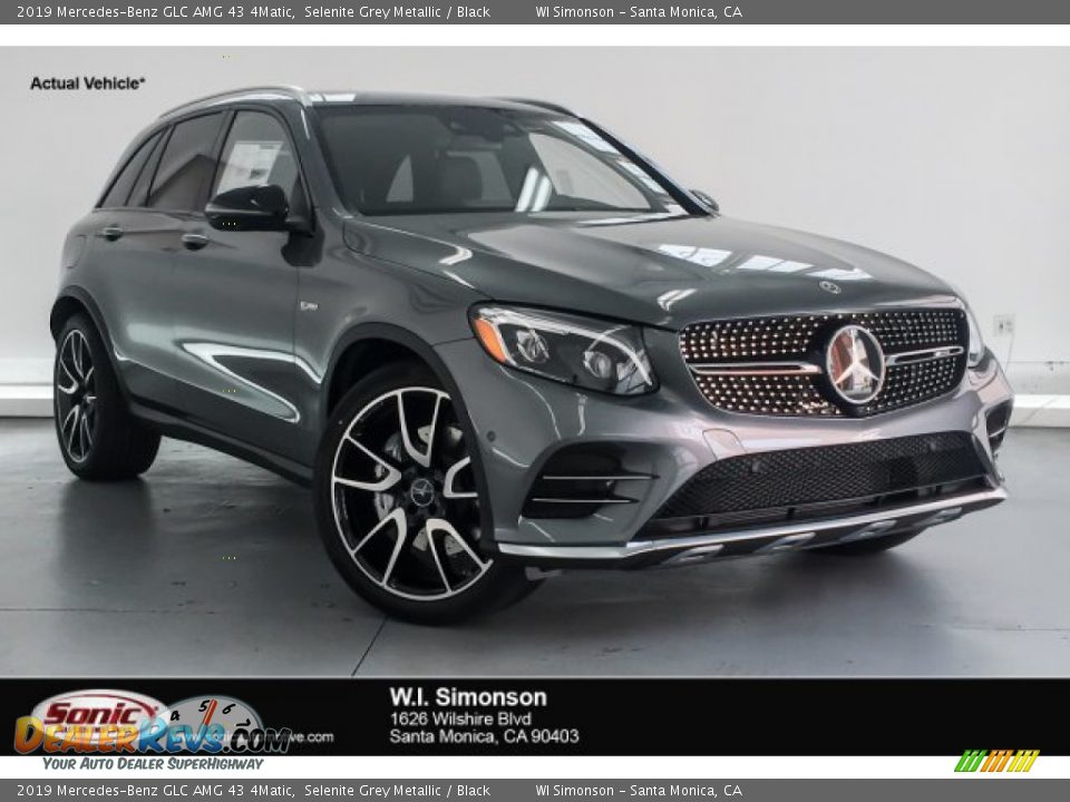 2019 Mercedes-Benz GLC AMG 43 4Matic Selenite Grey Metallic / Black Photo #1
