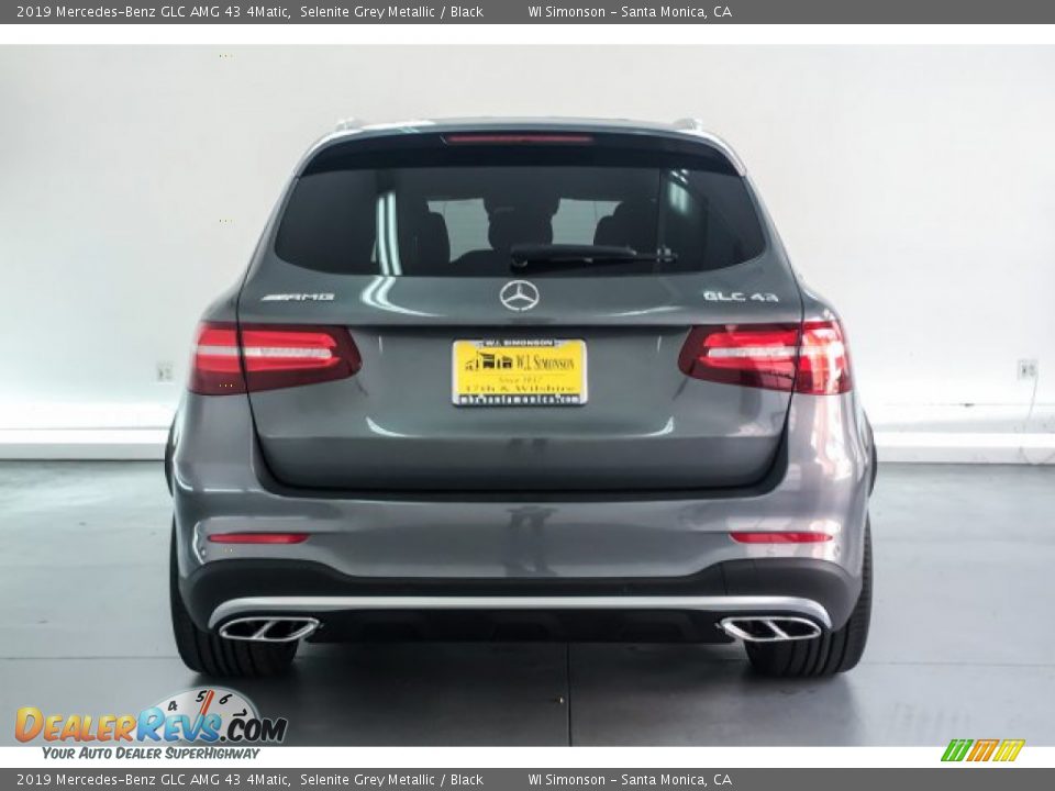 2019 Mercedes-Benz GLC AMG 43 4Matic Selenite Grey Metallic / Black Photo #3