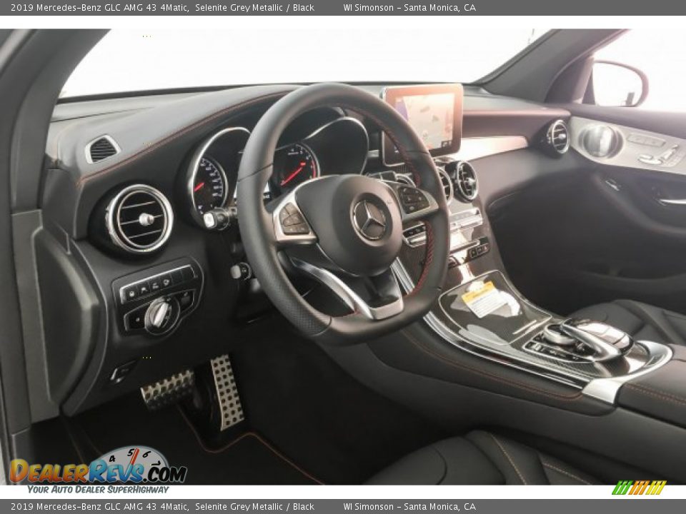 2019 Mercedes-Benz GLC AMG 43 4Matic Selenite Grey Metallic / Black Photo #4