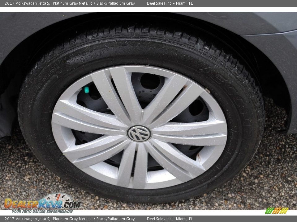 2017 Volkswagen Jetta S Platinum Gray Metallic / Black/Palladium Gray Photo #10