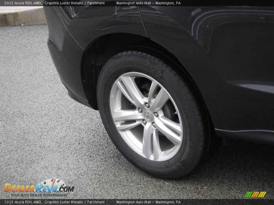 2013 Acura RDX AWD Graphite Luster Metallic / Parchment Photo #3