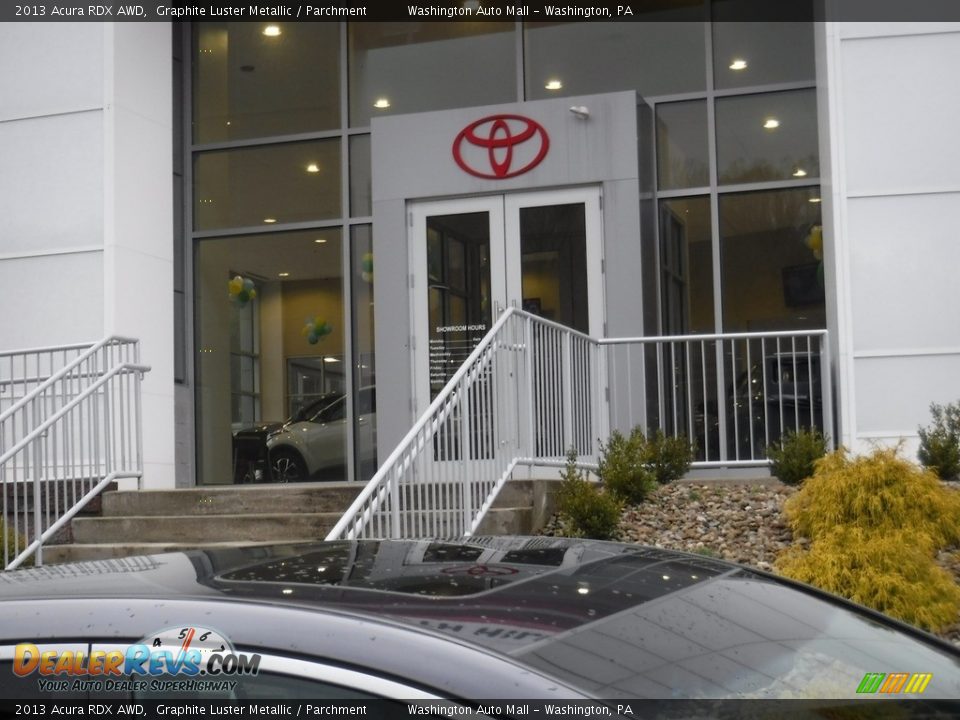 2013 Acura RDX AWD Graphite Luster Metallic / Parchment Photo #4