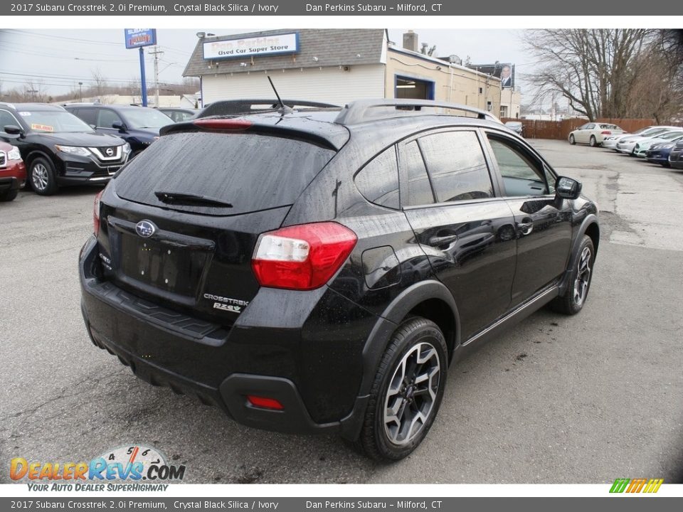 2017 Subaru Crosstrek 2.0i Premium Crystal Black Silica / Ivory Photo #5