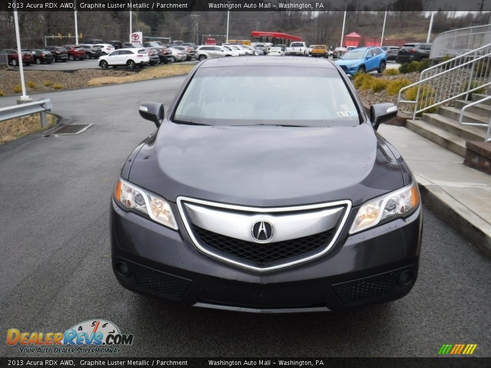 2013 Acura RDX AWD Graphite Luster Metallic / Parchment Photo #5