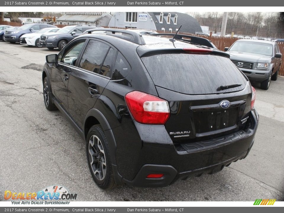 2017 Subaru Crosstrek 2.0i Premium Crystal Black Silica / Ivory Photo #7