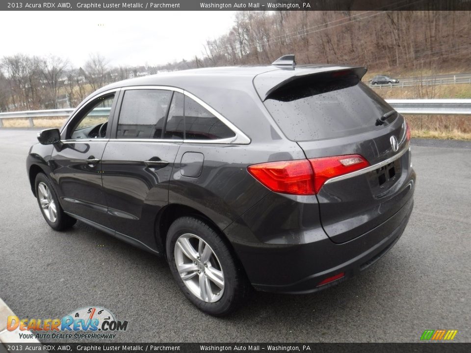 2013 Acura RDX AWD Graphite Luster Metallic / Parchment Photo #7