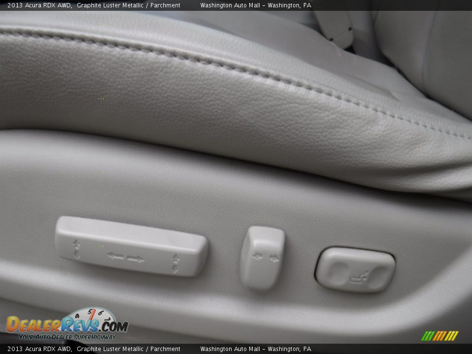 2013 Acura RDX AWD Graphite Luster Metallic / Parchment Photo #14