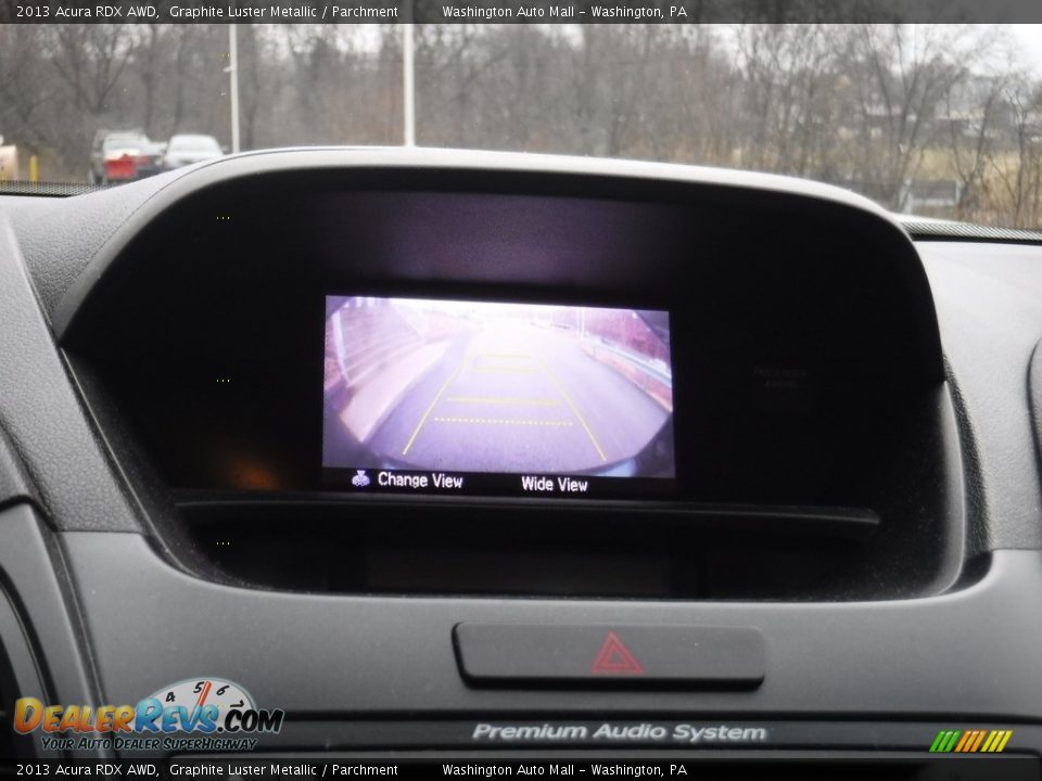 2013 Acura RDX AWD Graphite Luster Metallic / Parchment Photo #20