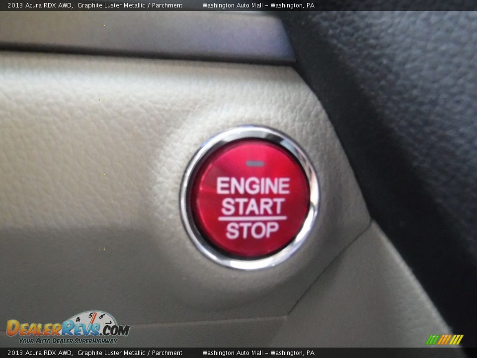 2013 Acura RDX AWD Graphite Luster Metallic / Parchment Photo #22