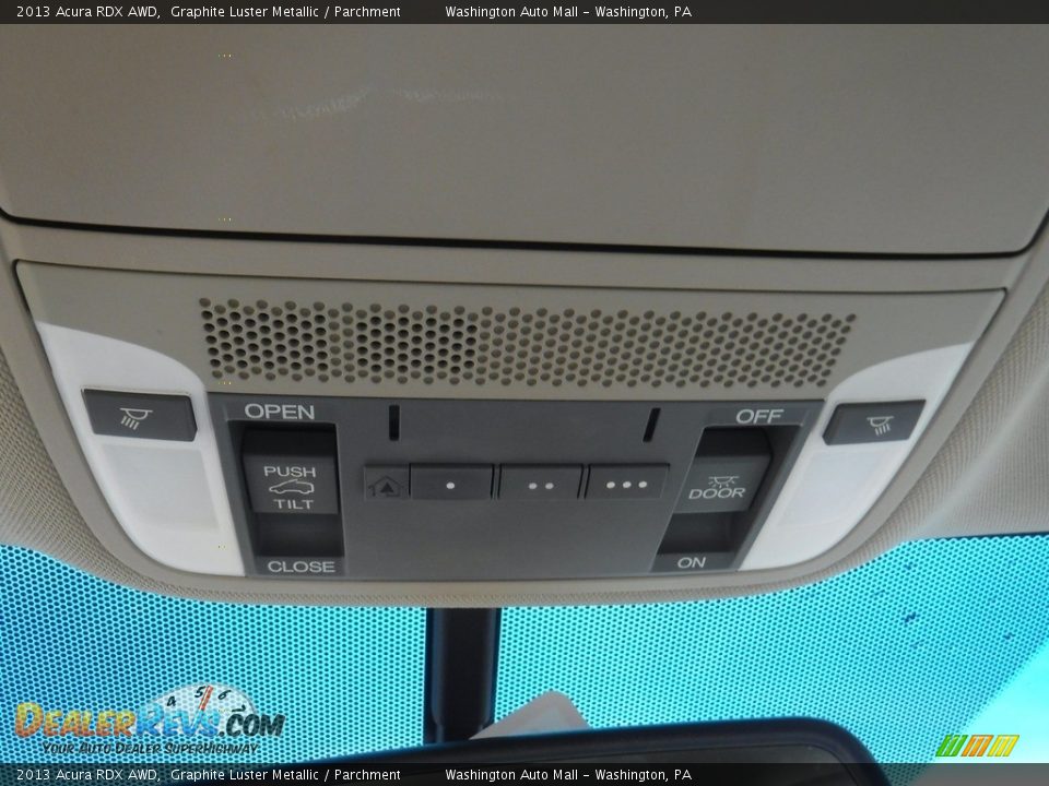 2013 Acura RDX AWD Graphite Luster Metallic / Parchment Photo #23