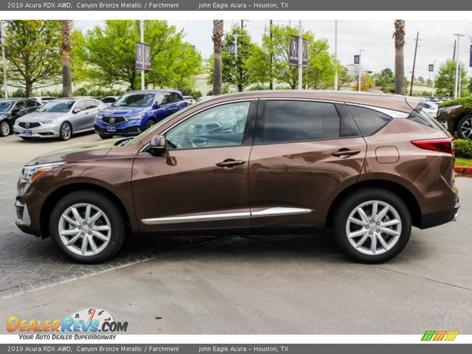 Canyon Bronze Metallic 2019 Acura RDX AWD Photo #4