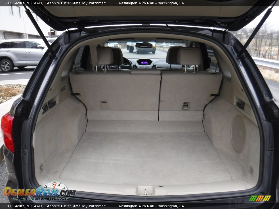 2013 Acura RDX AWD Graphite Luster Metallic / Parchment Photo #25