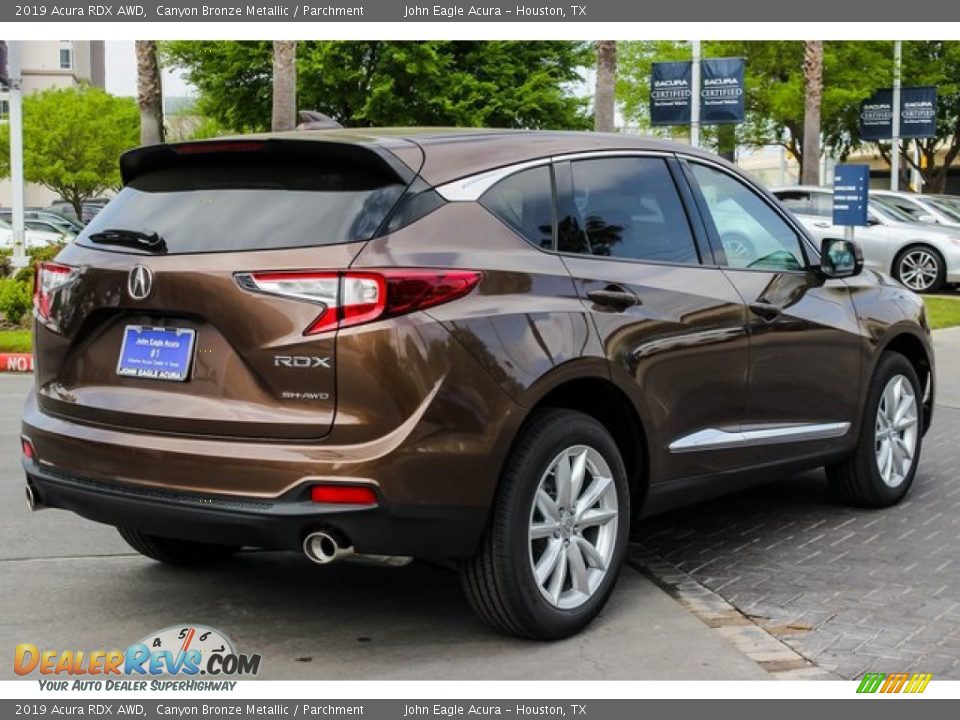 2019 Acura RDX AWD Canyon Bronze Metallic / Parchment Photo #7