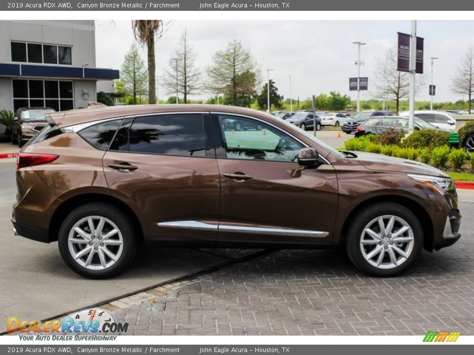 2019 Acura RDX AWD Canyon Bronze Metallic / Parchment Photo #8