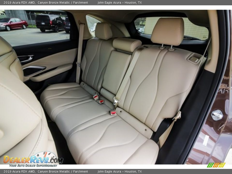 Rear Seat of 2019 Acura RDX AWD Photo #18