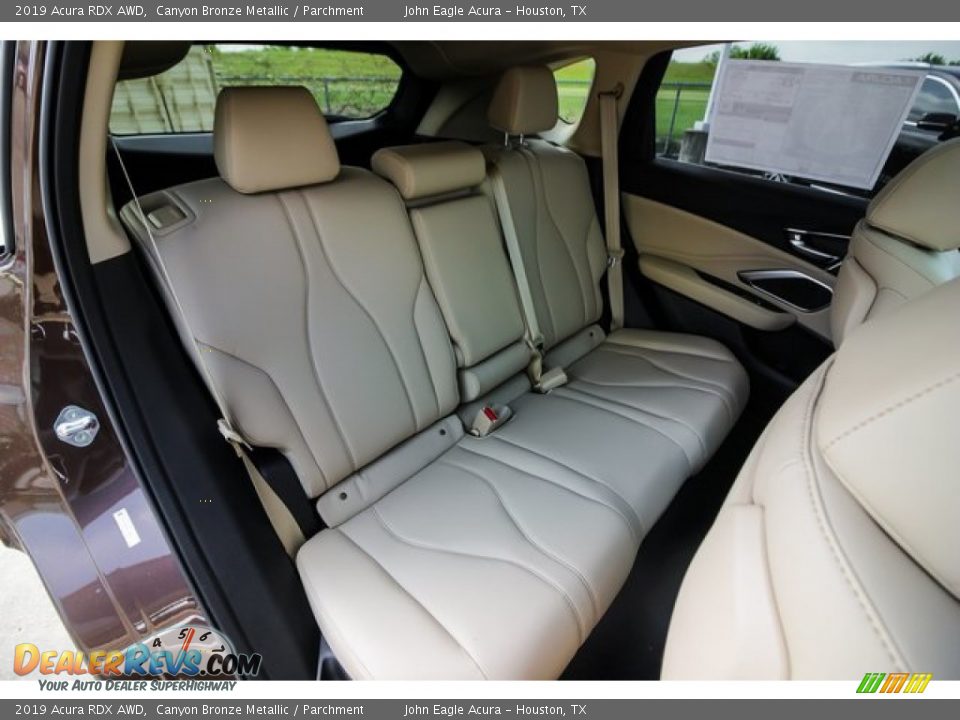 Rear Seat of 2019 Acura RDX AWD Photo #21