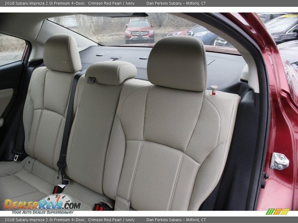 2018 Subaru Impreza 2.0i Premium 4-Door Crimson Red Pearl / Ivory Photo #13