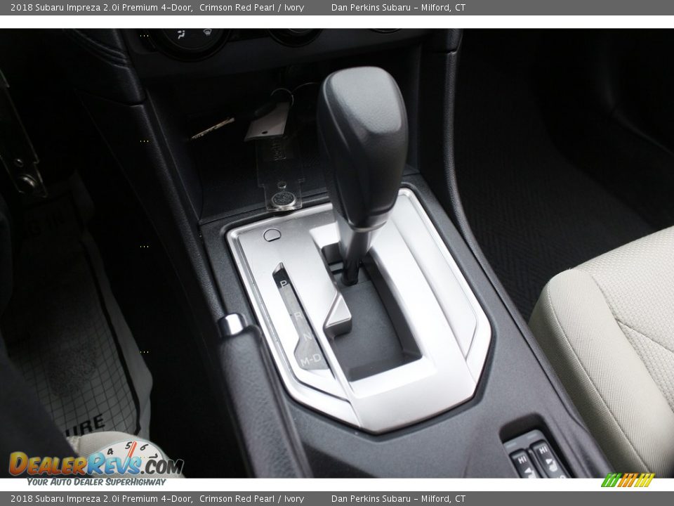 2018 Subaru Impreza 2.0i Premium 4-Door Crimson Red Pearl / Ivory Photo #21