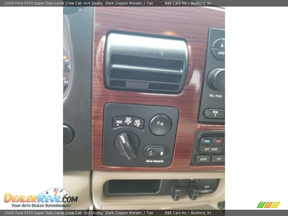 2006 Ford F350 Super Duty Lariat Crew Cab 4x4 Dually Dark Copper Metallic / Tan Photo #12