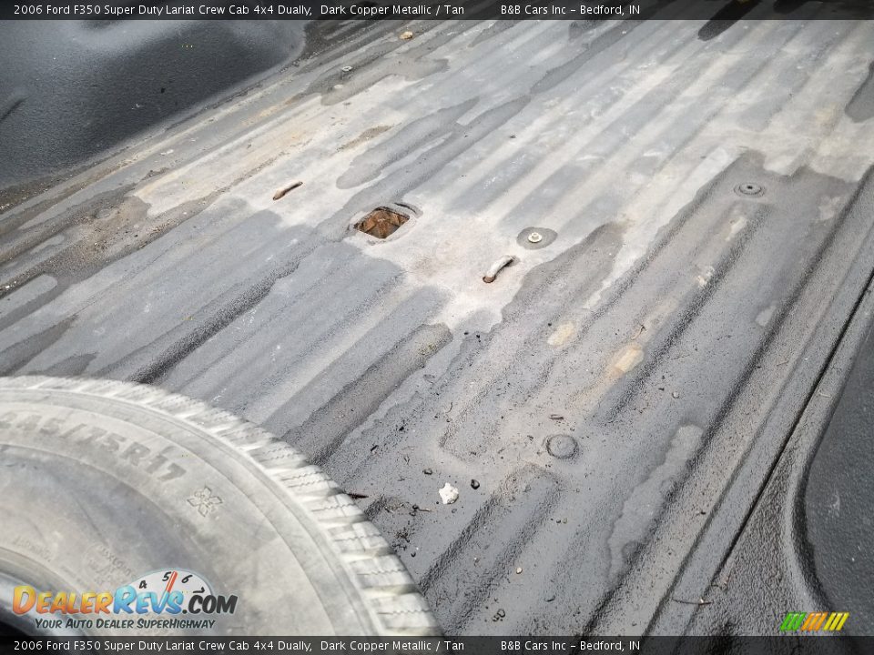 2006 Ford F350 Super Duty Lariat Crew Cab 4x4 Dually Dark Copper Metallic / Tan Photo #15