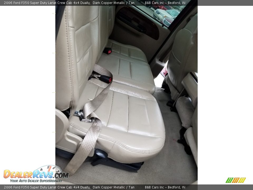 2006 Ford F350 Super Duty Lariat Crew Cab 4x4 Dually Dark Copper Metallic / Tan Photo #16