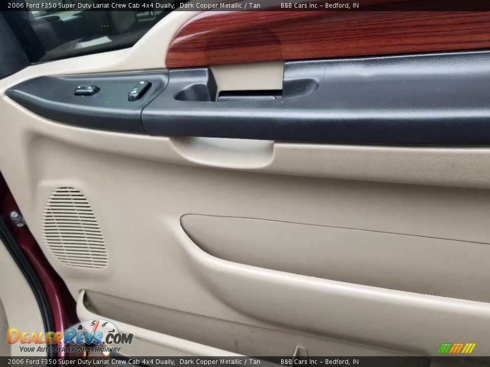 2006 Ford F350 Super Duty Lariat Crew Cab 4x4 Dually Dark Copper Metallic / Tan Photo #19