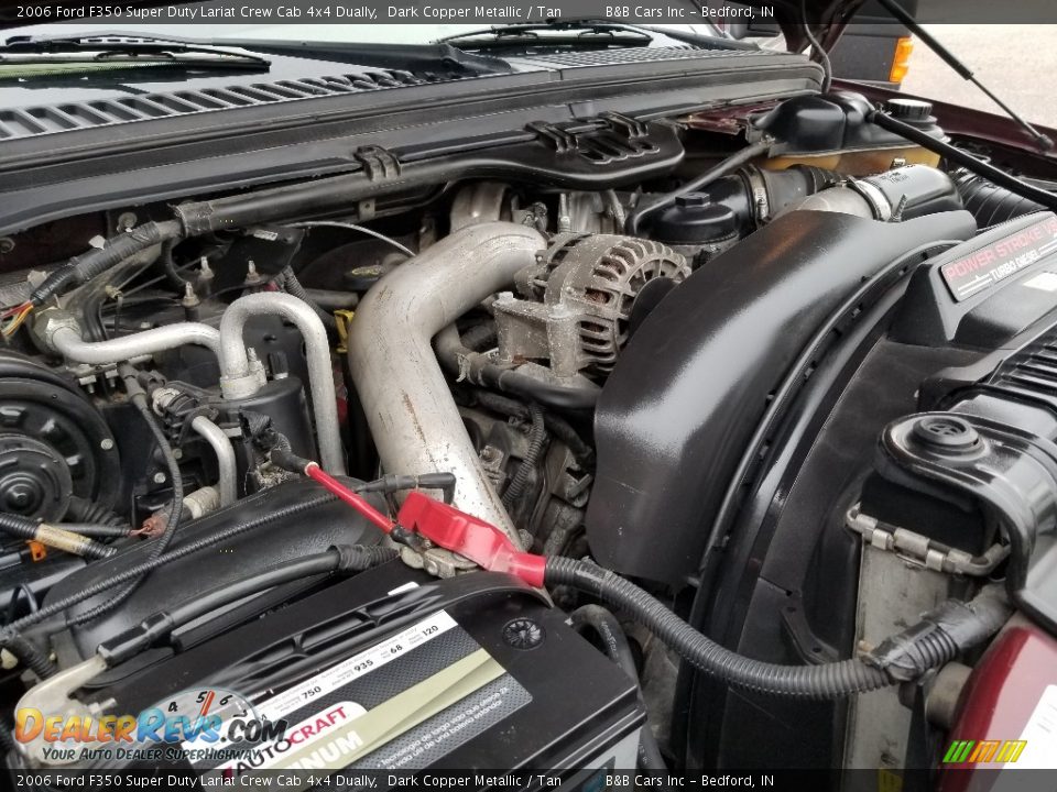 2006 Ford F350 Super Duty Lariat Crew Cab 4x4 Dually Dark Copper Metallic / Tan Photo #20