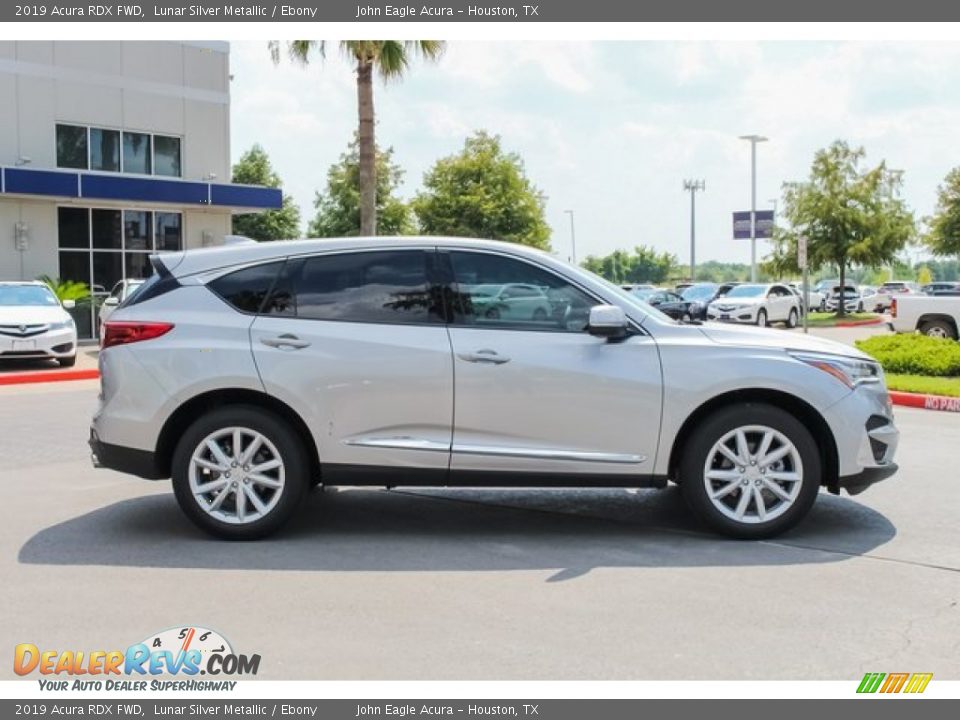 2019 Acura RDX FWD Lunar Silver Metallic / Ebony Photo #8